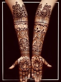 Nature’s Inspired Wedding Mehndi